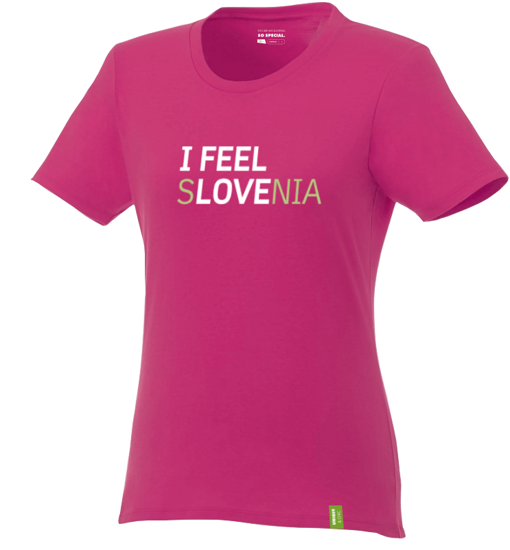 Woman t-shirt I feel Slovenia